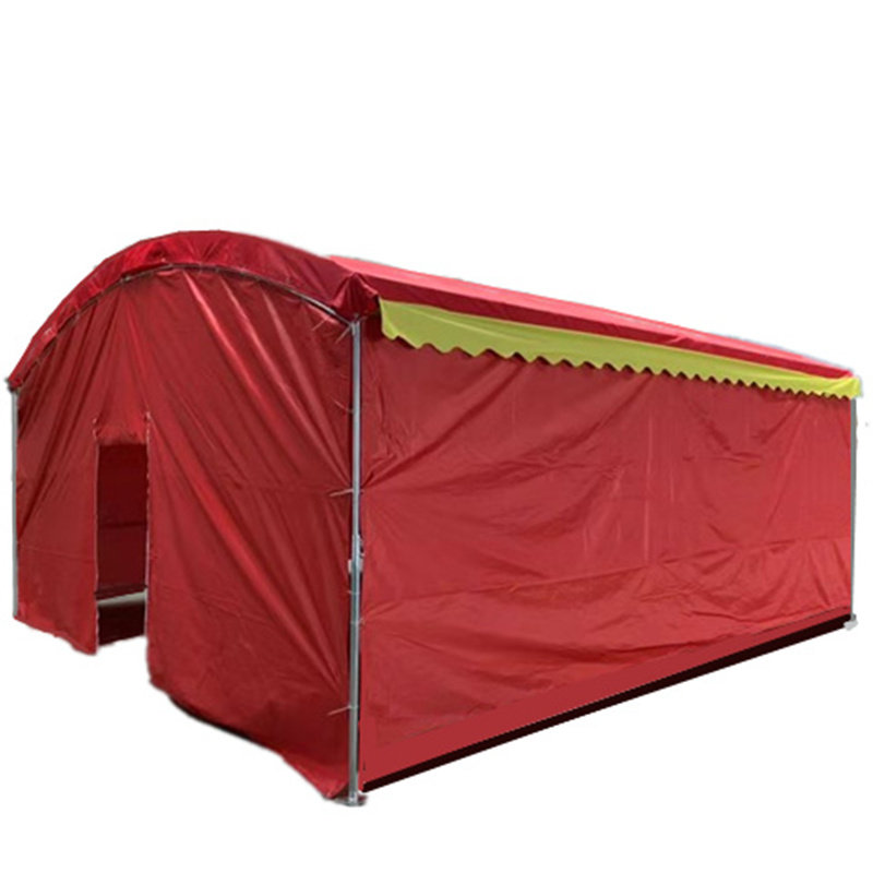 户外流动酒席帐篷k喜棚农村红白喜事移动酒宴席婚庆棚车棚摆地摊