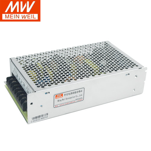 明 纬开关电源AD-155B 27.6V5D.5A单路输出带浮充电不间断安防电