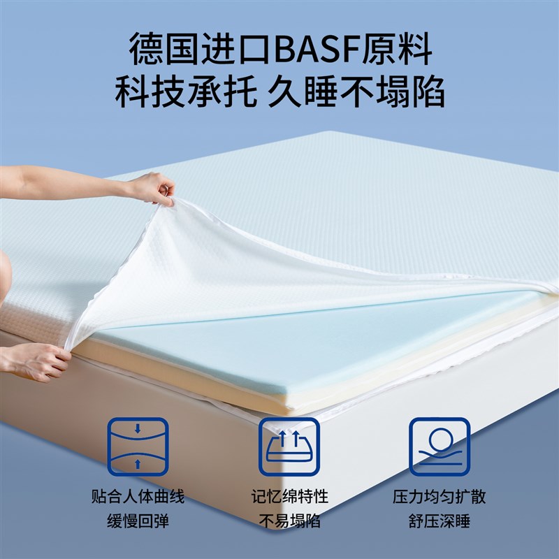 记忆棉床垫d软垫家用海绵垫子加厚单人双人榻榻米租房宿舍学生床