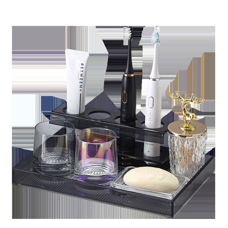 新款电动牙刷架i子置物架家用卫生间刷牙漱口杯牙膏收纳架洗漱套,家庭/个人清洁工具,牙刷架/牙具座,淘宝优惠券,粉丝福利购,淘宝优惠卷