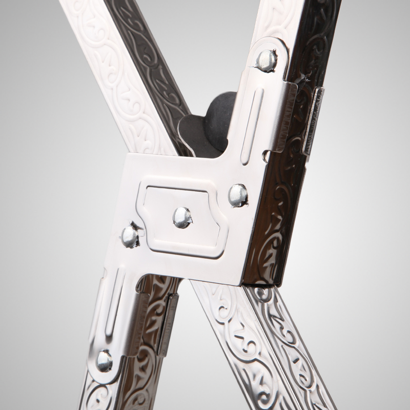 加厚不锈钢Xf型双杆式晾衣架落地折叠晒衣杆伸缩晒被室内阳台衣架