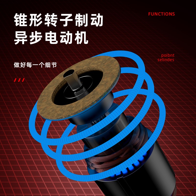 巨达 吊机提升机220v1吨家用多功能2吨电动葫芦建筑起重机卷扬机