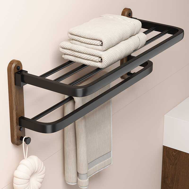 实木毛巾架免打孔浴室卫生间壁挂式置物架酒店厕所高端木质浴巾架,机械设备,其他机械设备,淘宝优惠券,粉丝福利购,淘宝优惠卷