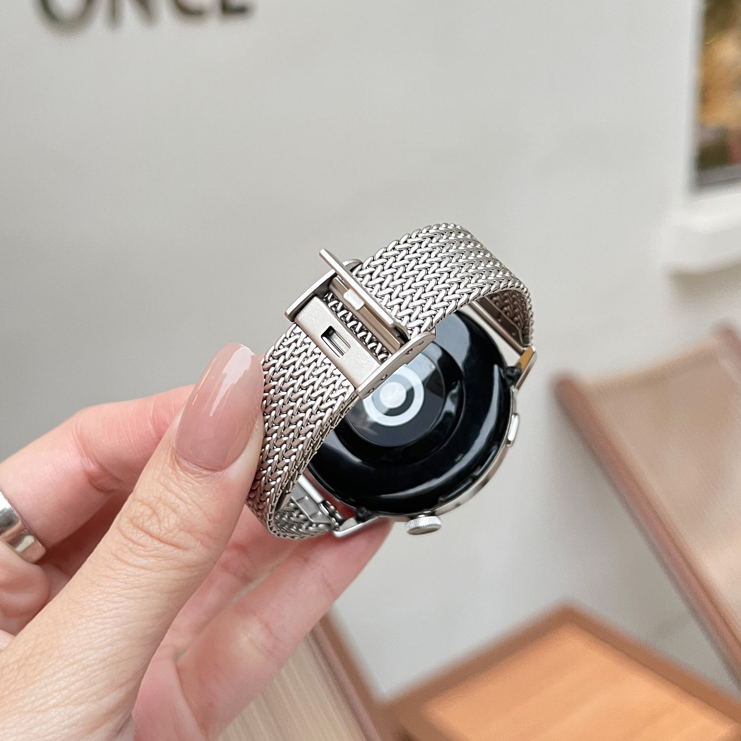 适用星光麦穗卡扣vivo watch5/3/2/GT手表表带金属iQOO新款男女夏