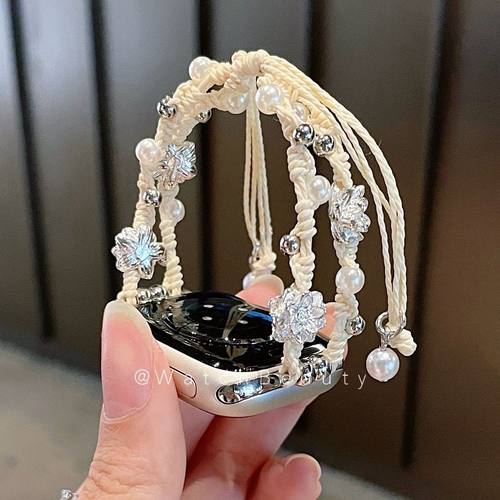 适用适用vivowatchgt手表带x2mini夏季iQOO GT女款香风编织手链wa