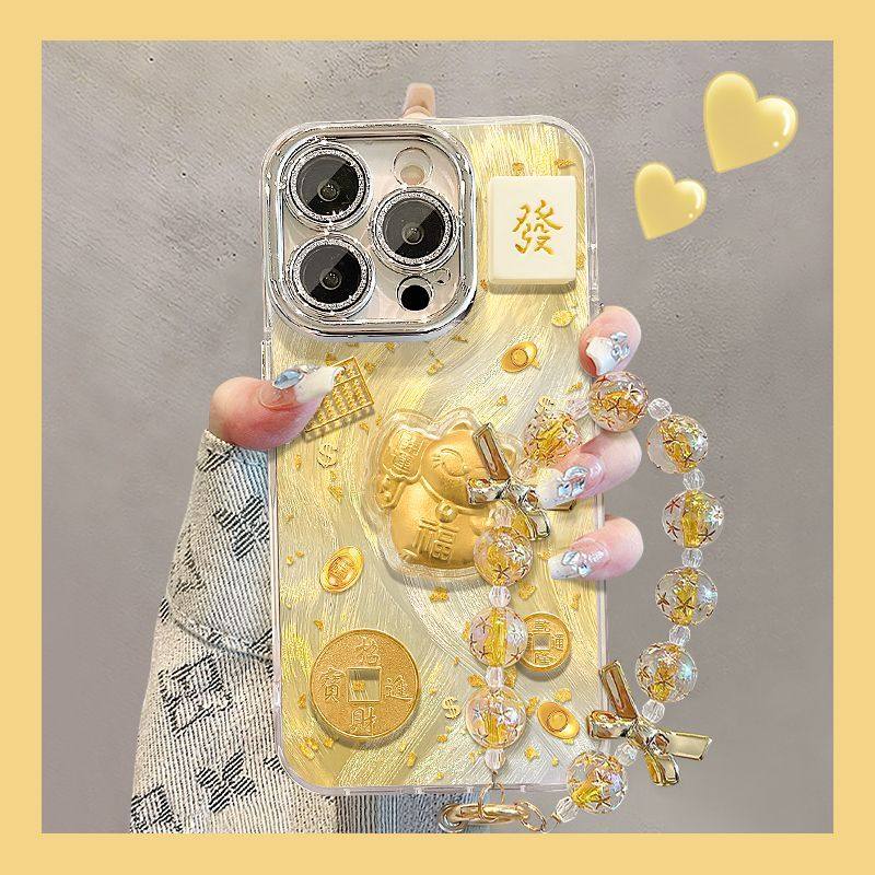 苹果16手机壳vivo华为OPPO小米iPhone新招财猫元宝链条精孔羽纱,个性定制/设计服务/DIY,手机壳/保护套定制,淘宝优惠券,粉丝福利购,淘宝优惠卷