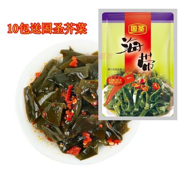 旗舰莆田特产国圣香辣海带丝65g 袋装即食凉拌小菜 海味零嘴图片