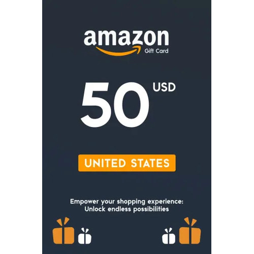 【自动发货】美国亚马逊50USD 官方正品 安全可囤