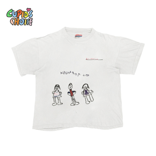泡泡糖涂鸦设计感短袖 插画师原创 Y2K复古T恤学生 standard Non