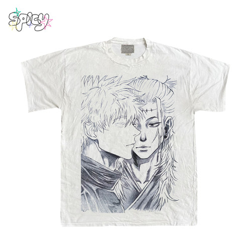 福利款！！金枪小鱼 创意高级感休闲短袖T恤盐系炸街潮牌上衣百搭