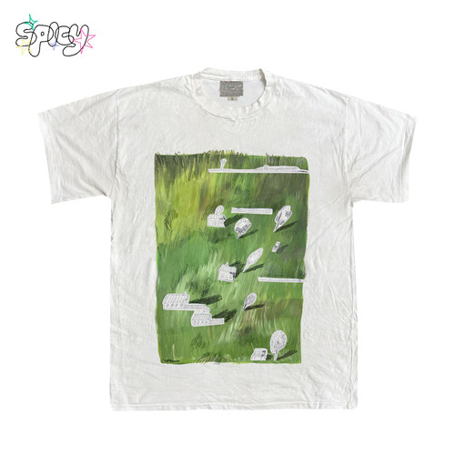 福利款！！金枪小鱼 学院风宽松创意设计感短袖T恤减龄甜美百搭