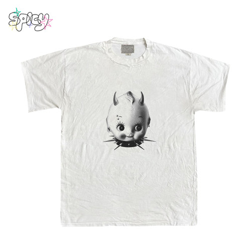 福利款！！金枪小鱼 原宿风半截袖超火宽松网红爆款短袖T恤好穿