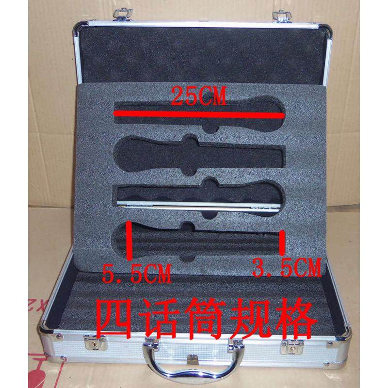 2/4/8只装无线麦克风铝箱子手提 两支话筒箱子保护箱 KTV话筒盒子