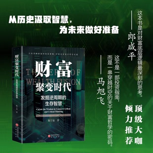 财富聚变时代:发掘逆周期的生存智慧 港股上市公司陈宁迪CEO著 历史为镜数据为本实战为纲投资理财思维实操经济畅销书籍