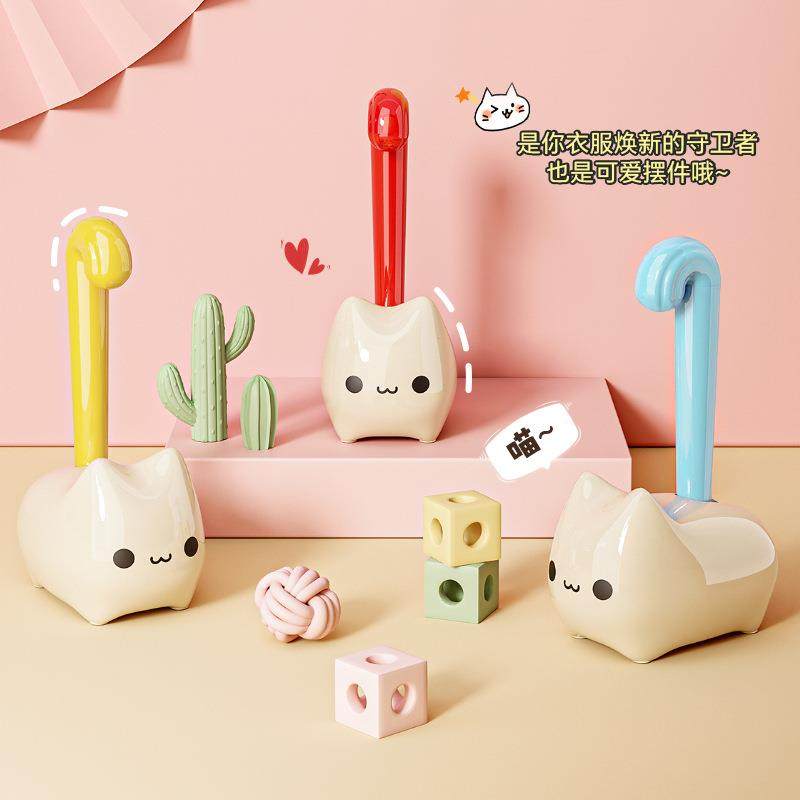 可爱粘毛器可撕式滚筒替换卷纸粘毛宠物猫毛衣服头发清理除毛器