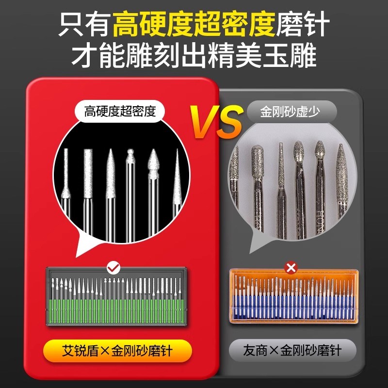 德国雕刻电动木工雕刻刀玉石文玩打磨抛光神器电磨切割Z机手持小