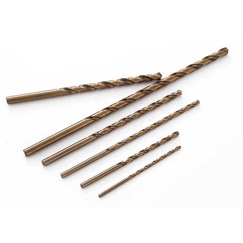 M35含钴c直柄加长麻花钻不锈钢钻头5 6 8 9 10 12 13*200*250*300