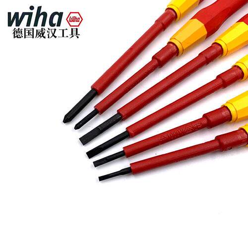 德国wha威汉进口227字0 P绝缘VDE螺i丝刀一十精密电工42989螺丝批