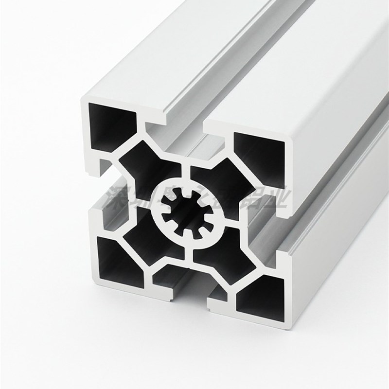 粤永盛欧标工业铝合金n型材6060重型60120铝管型支架框架设计组装