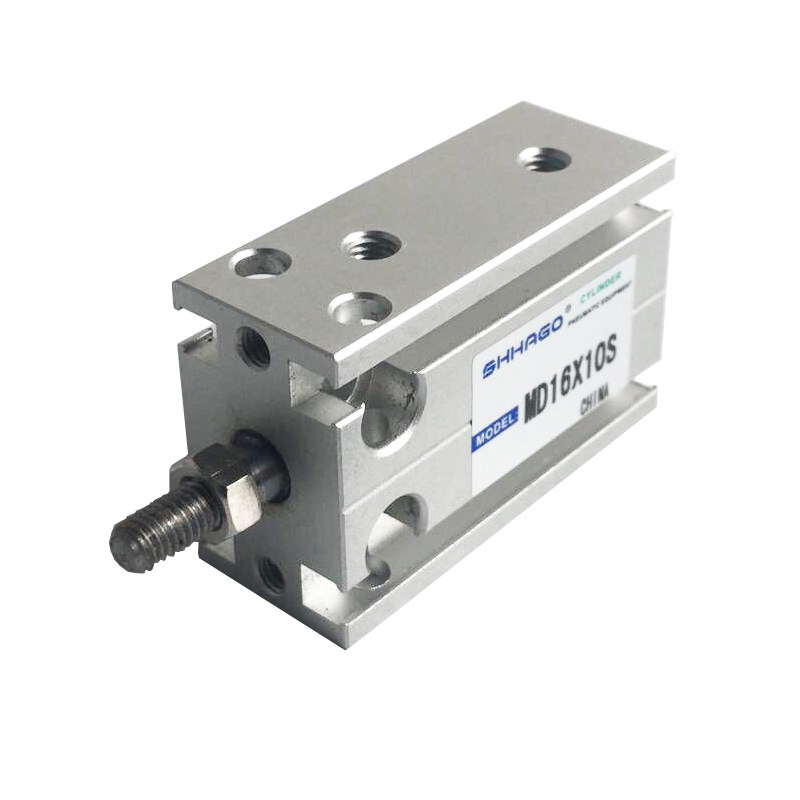 MD16X5X10X15X20X25X30X35X40X45X50-S亚德客型气缸\ZMDJ\MD