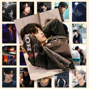 128张双轨何与贴纸少年感靳朝高颜值神图物料周边手账粘贴装饰