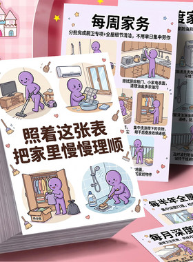 懒人打扫攻略】27张慢慢把家理顺空间规划与收纳好习惯改变生活