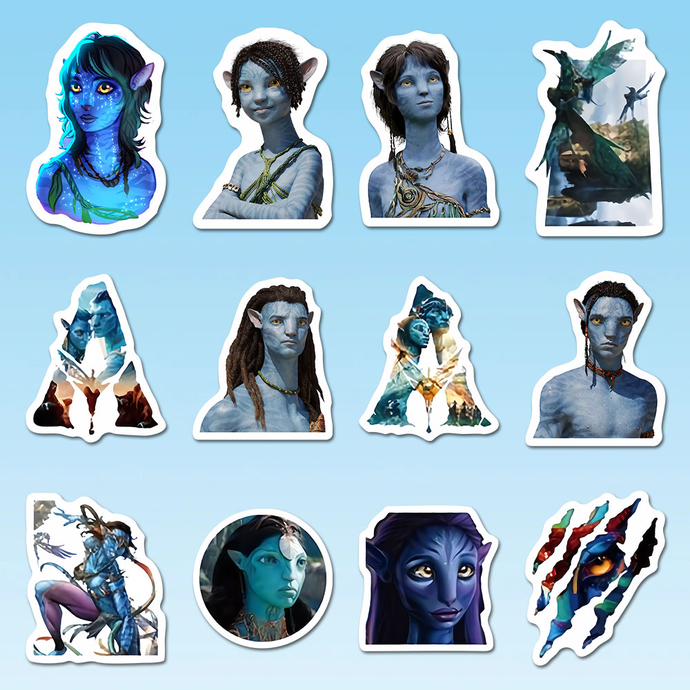 170张火爆阿凡达好莱坞大片电影周边贴纸火与烬新系列应援物料diy