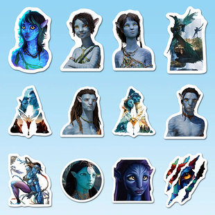 170张火爆阿凡达好莱坞大片电影周边贴纸火与烬新系列应援物料diy