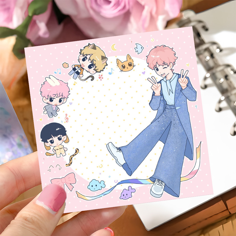 梓瑜幸福是一个圈】创意极速小鱼热门绘画小卡高颜值逆爱男主周边,文具电教/文化用品/商务用品,贺卡/明信片,淘宝优惠券,粉丝福利购,淘宝优惠卷