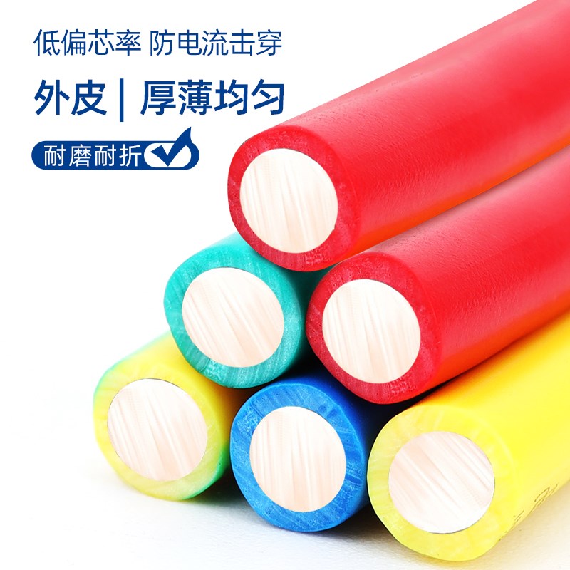 珠江电线a电缆BV 1.5/2.5/4/6平方纯铜单芯单股硬线家装新国标阻