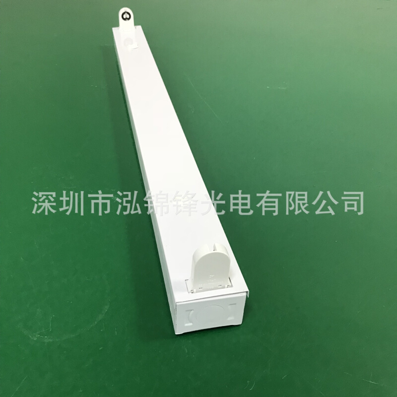 t8/t5单管led平盖工程支架带应急日光灯支架吊杆安装支架
