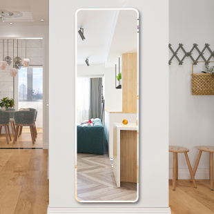 全身镜穿衣镜子贴墙自粘家用女生学生宿舍壁挂粘贴小型粘墙贴片软