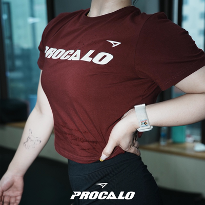 短款运动短袖圆领休闲时尚健身