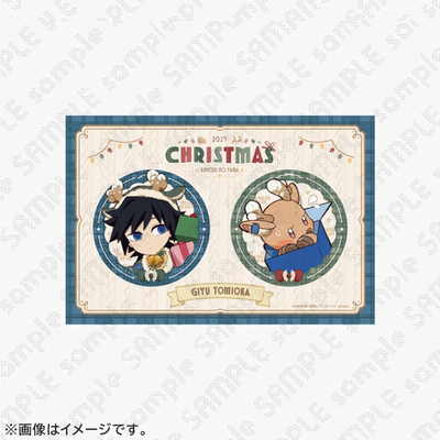 【次研屋现货】UFOTABLE 鬼灭之刃 沪版 2025圣诞节 吧唧徽章套组