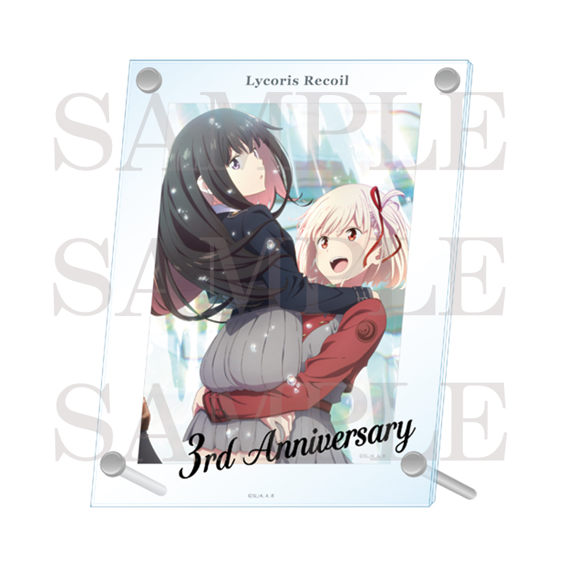 【次研屋预售】A限 莉可丽丝 契茶店 C107 插画卡Vol.1-3亚克力板