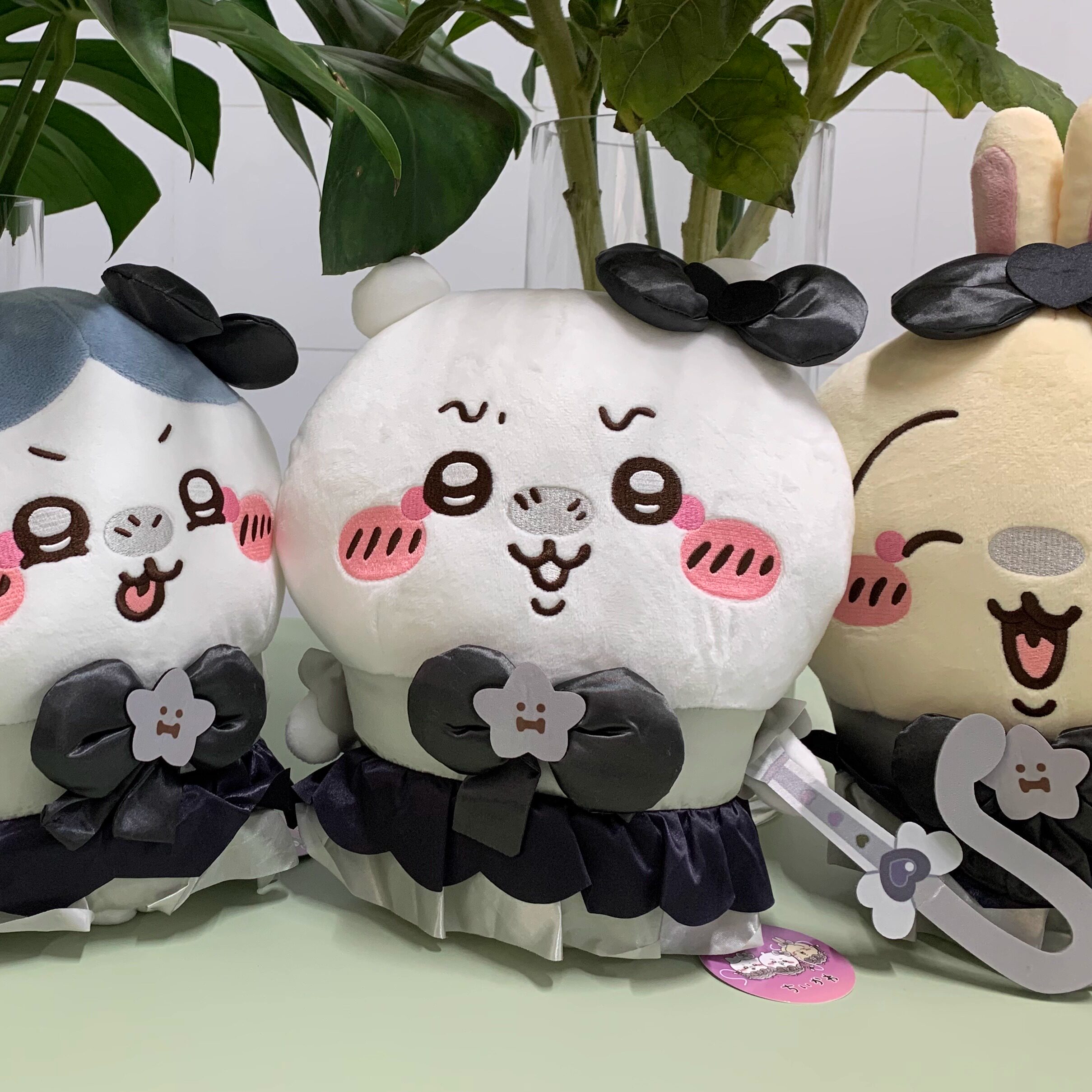 【次研屋现货】chiikawa小八吉伊乌萨奇黑魔少女景品毛绒玩偶周边