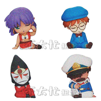 [预订]蓝宝石之谜肩靠肩扭蛋 让娜迪亚艾勒西斯摆件5