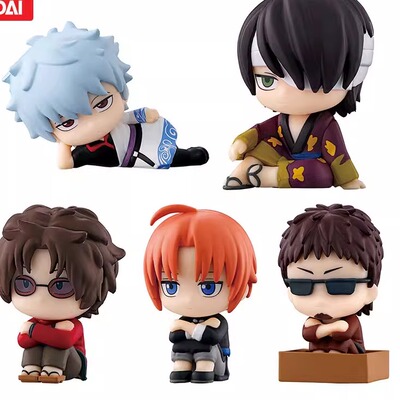 [预订]     扭蛋玩具 银魂角色等待造型摆件再版坂田时银