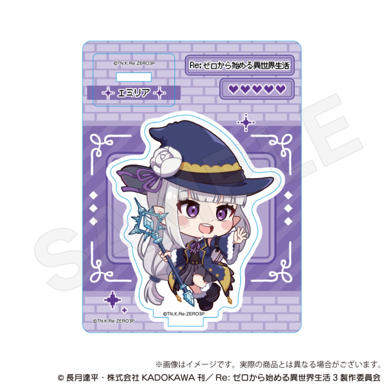 [预售]   Y Line 从零开始的异世界 RPG Q版亚克力立牌 0526 周边