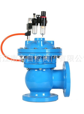 南高供应快开排泥阀J744X-10/16C 气动法兰连接 软密封