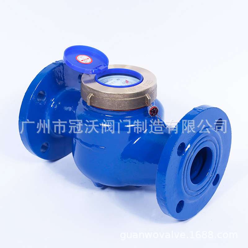 复式水表 可拆卸水表 螺翼法兰工业子母水表  LXF-50  LXF-80水表