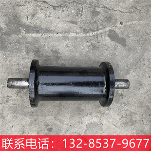 铸钢地滚 矿用井下运输钢丝绳焊接地滚轮 150*300mm钢管焊接地轮