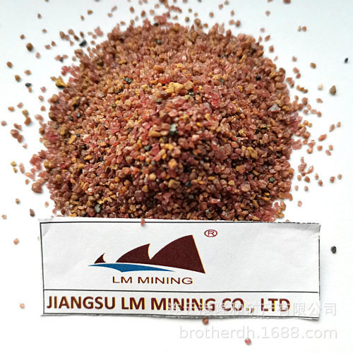 污水处理喷砂用高硬度石榴石