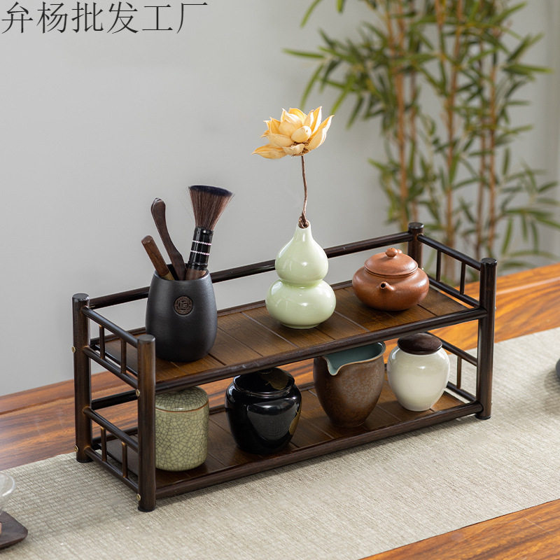 桌面茶具博古收纳架新潮