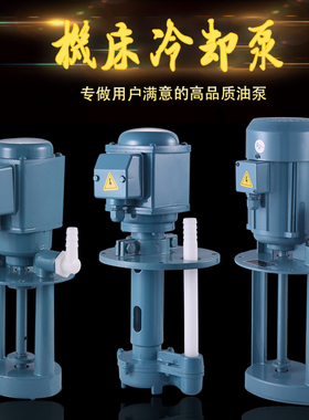 2026机床泵油泵DB-12/AB-25/DB-25/40w90w120w三相电泵冷却泵车床