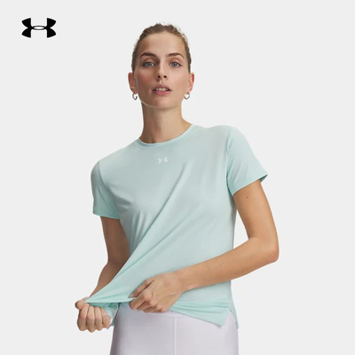 UA安德玛春夏新款Vanish女子跑步运动休闲透气短袖t恤6010870-703