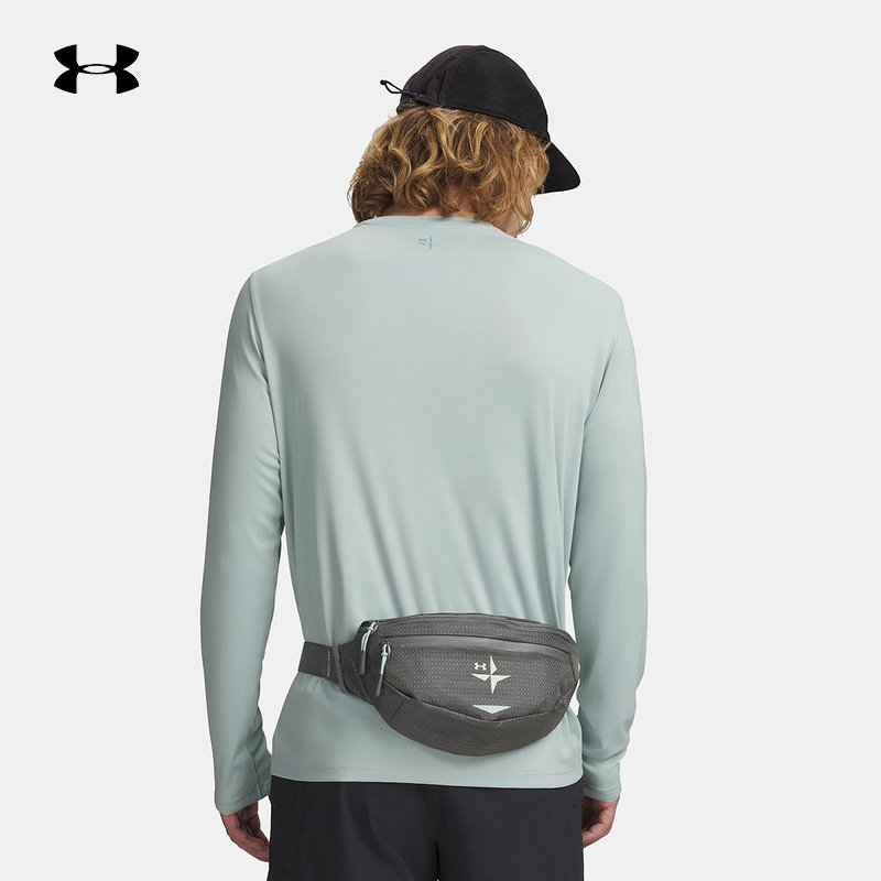 安德玛春夏新款男女同款休闲运动包健身跑步便携腰包6010585-