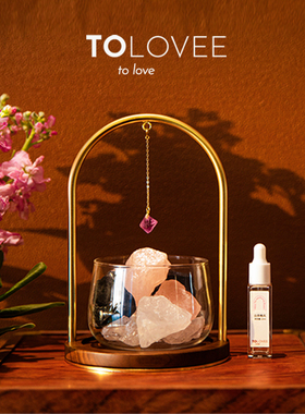 ToLovee心尖Starry晶石香薰礼盒摆件室内精油淡香闺蜜生日礼物