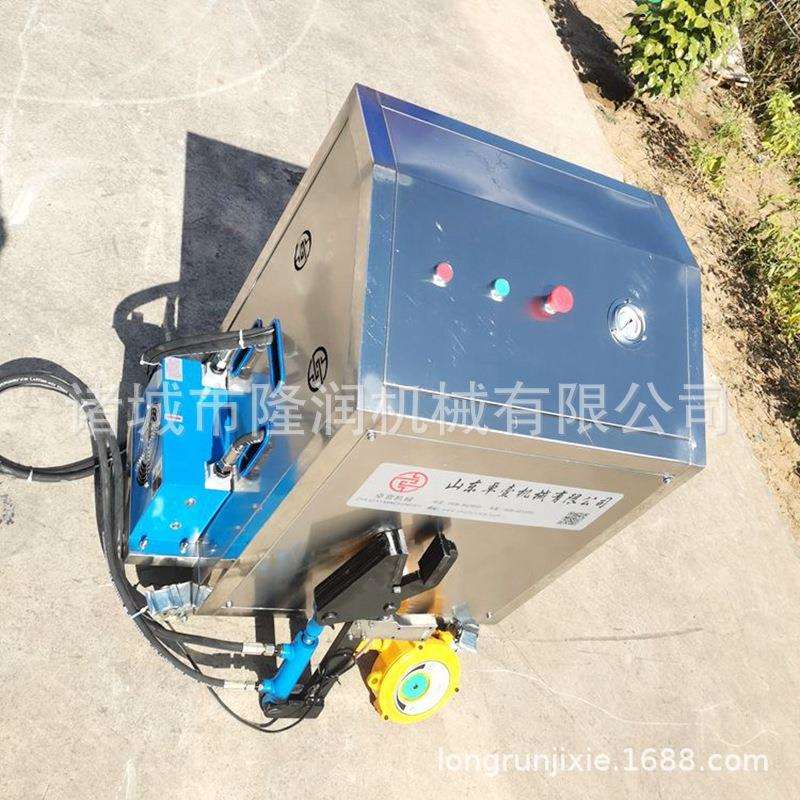隆润机械猪蹄去壳机液压猪脚羊蹄壳去除钳流水线用效果好易操作