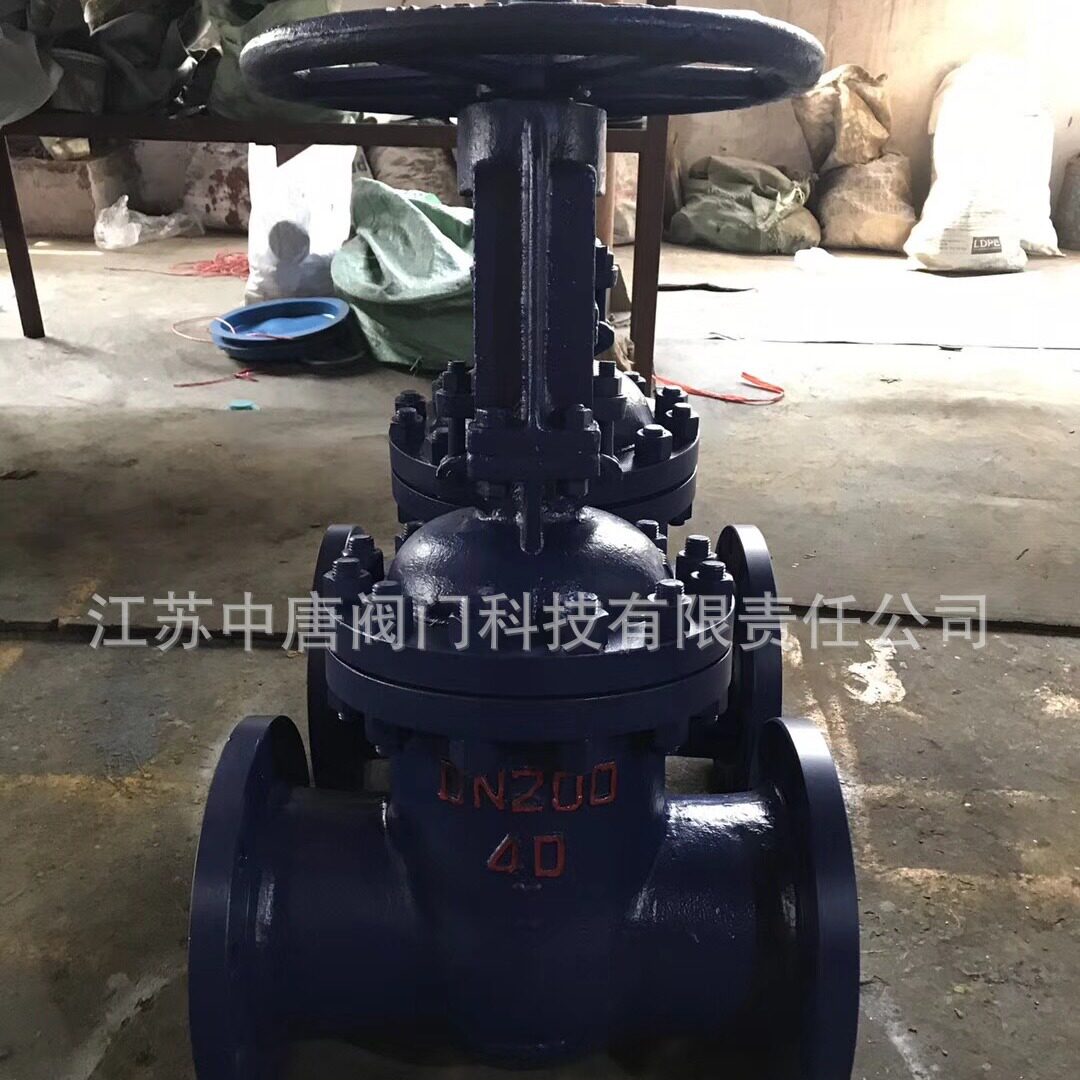 Z41Y-40I铬钼钢法兰闸阀 硬密封蒸汽锅炉闸阀 法兰明杆闸阀